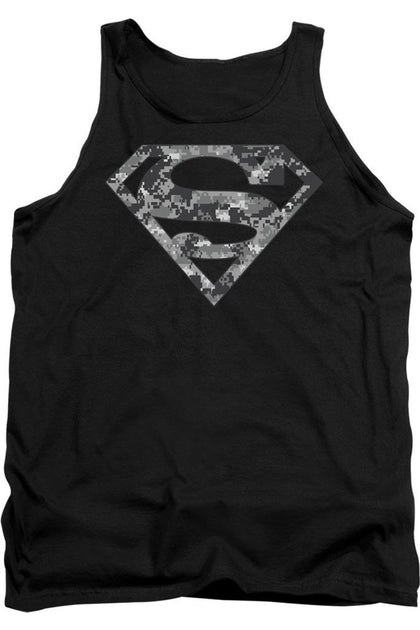 Gildan Superman Urban Camo Shield Débardeur Noir XLarge 2
