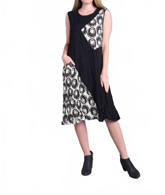 Dolma Cirque Noir Shift Dress Black Small 2