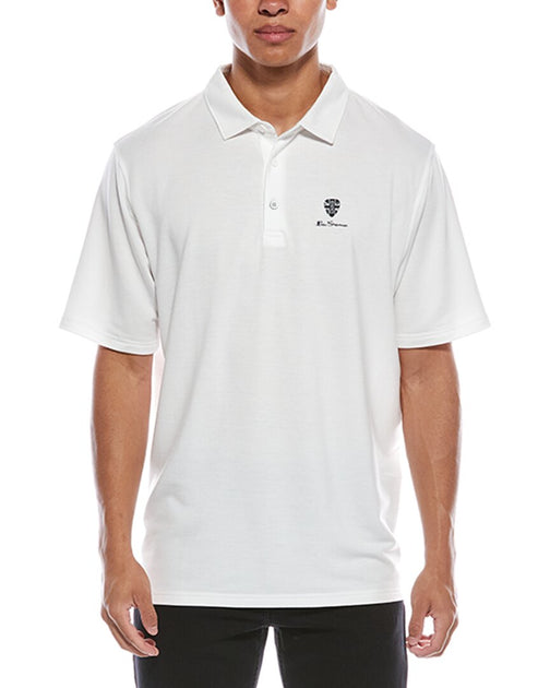Ben Sherman Sports Fit Polo Shirt White Large 2