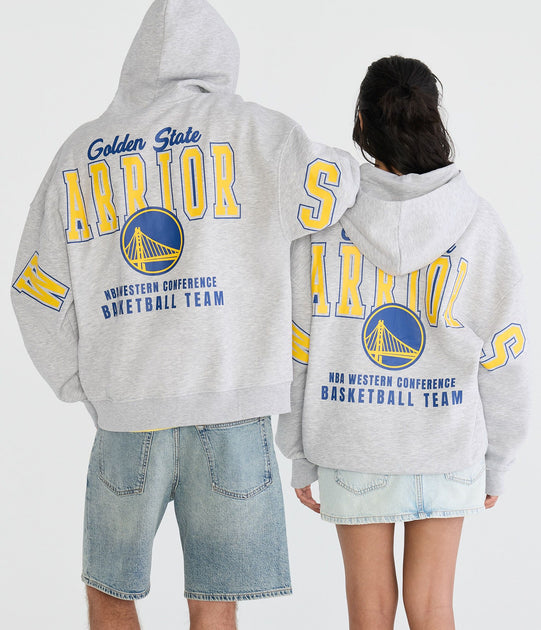 Aeropostale Golden State Warriors Pullover Hoodie Multi Large 2