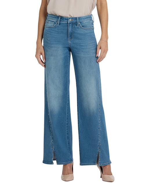 NYDJ Teresa Weitbeinige Jeans Avenue Blue US 6 2
