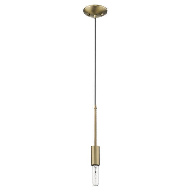Hivvago Mini Pendant Light Dull Gold 4