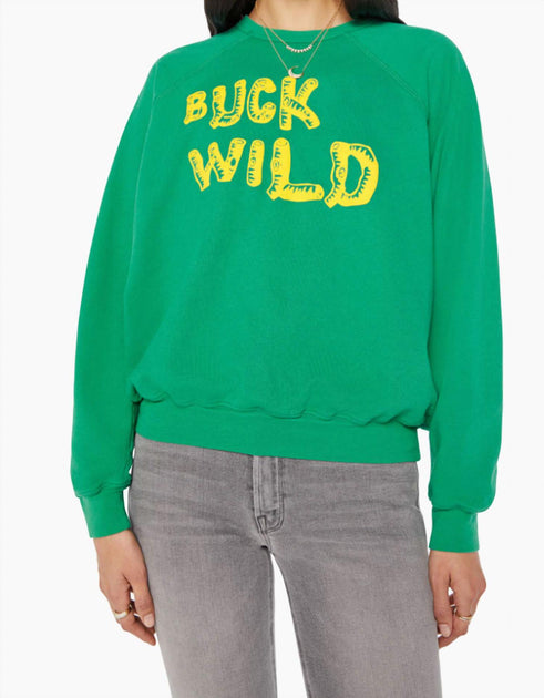 Mother Biggie Concert Sweater Green XS 2