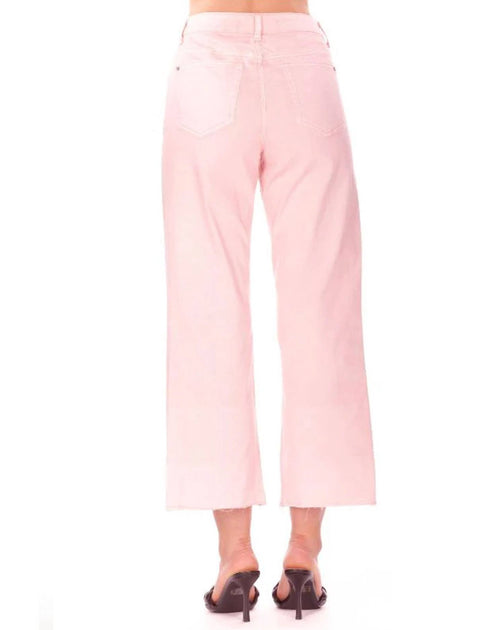 APNY Wide Leg Ankle Pants Pink US 14 4