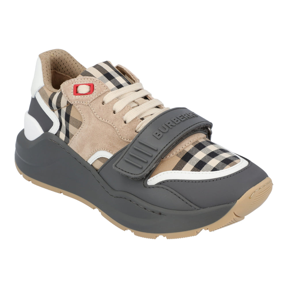 BURBERRY Check Arthur Sneakers | ShopSimon