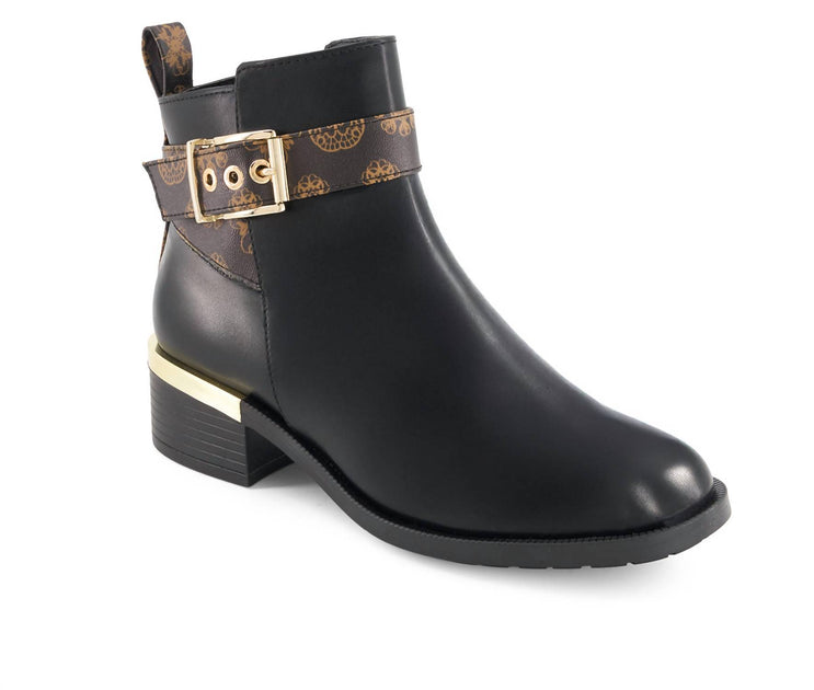 Andrea Women's Fashion Booties Black US 6 2