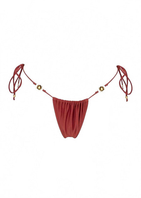 Bananhot Bloom Bikini Bottom Red M 4