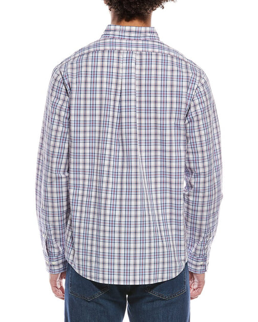 Brooks Brothers Poplin Shirt Purple Small 3