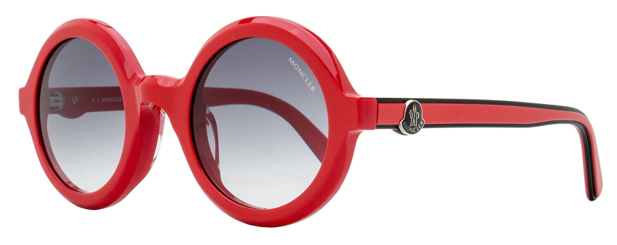 MONCLER “Orbit” white round sunglasses, 100% AUTHENTIC, NEW!! Moncler Women main image 3