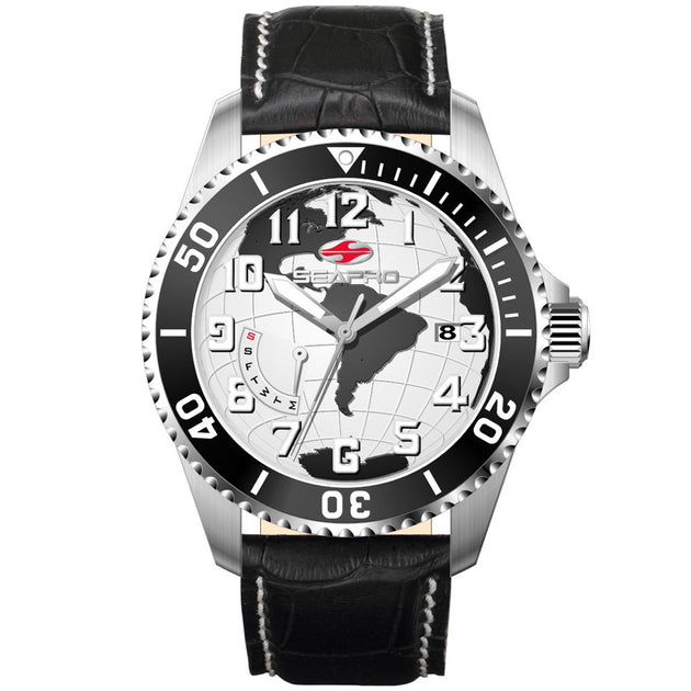 Seapro Voyager Men's Watch White 42mm 2