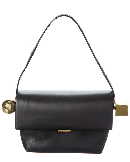 Jacquemus The Rond Carre Shoulder Bag Black Medium 2