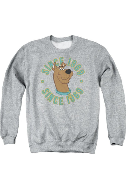Gildan Scooby Doo 1969 Crewneck Sweatshirt Grey Small 2