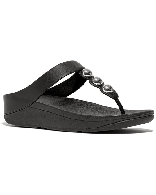FitFlop Fino Sandal Black US 11 2