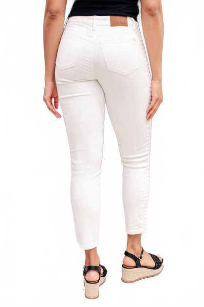 Judy Blue Maddie Relaxte Jeans Weiß 31 3