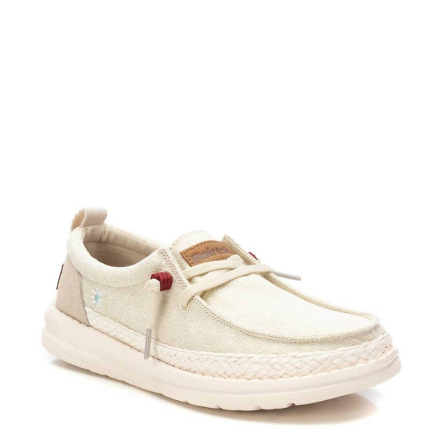 Xti Dockside Canvas Loafer Beige US 5.5 3