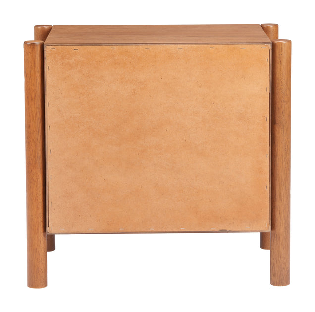 Hivvago Beleza Nightstand Walnut 3