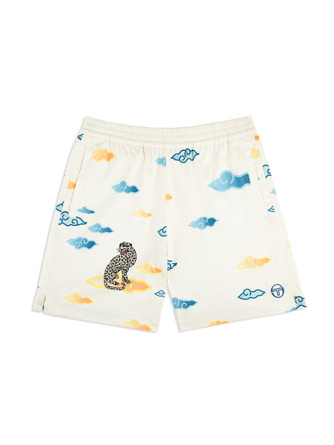 Sergio Tacchini Nuvola Tencel Cabana Short Weiß 4XLarge 2