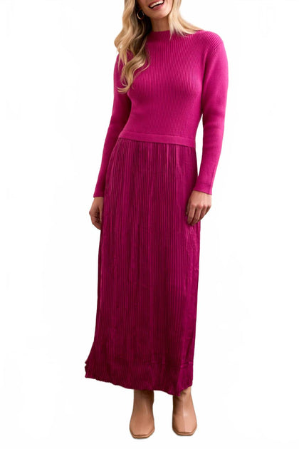 Tribal Twofer Maxi Dress Pink Large 2