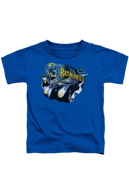 Gildan Batman Batmobile T-Shirt Blue 2 Years 2