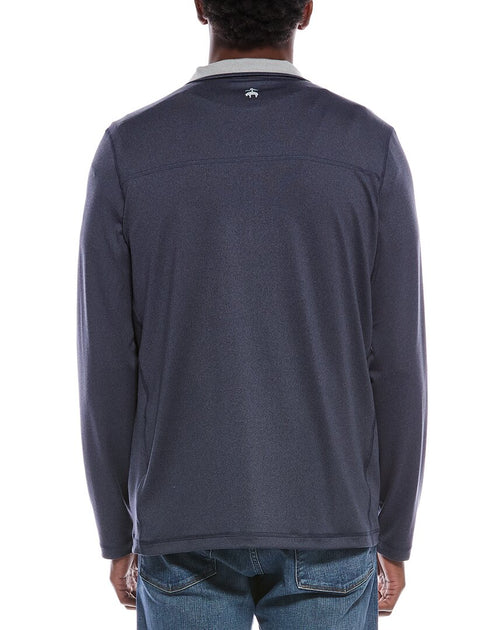 Brooks Brothers Knit 1/2-Zip Pullover Blue Small 3