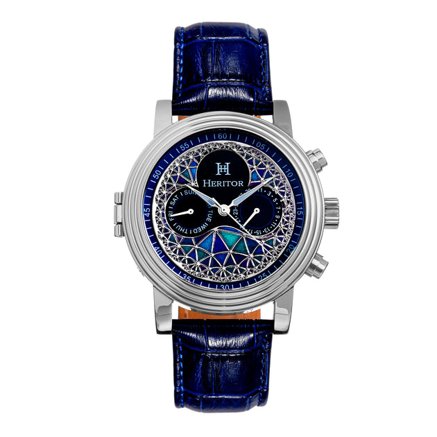 Heritor Legacy Automatic Watch Silver 2