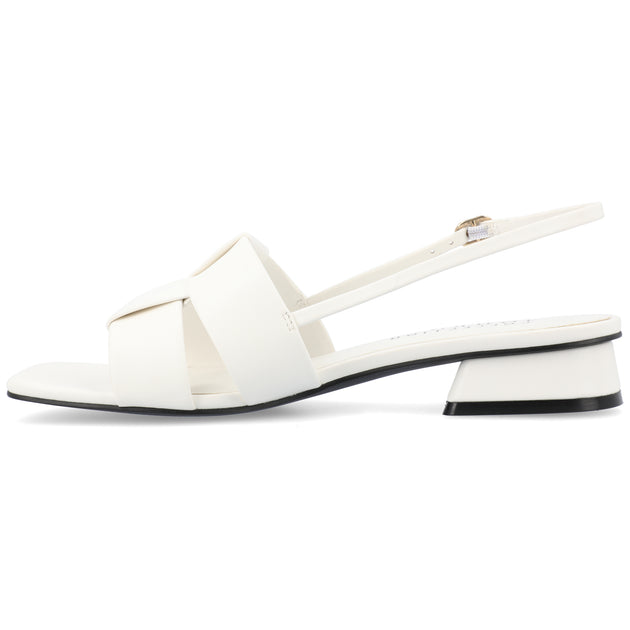 Journee Collection Tabatha Sandals Brown US 7.5 3