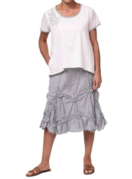 Tulip Clothing Reagan Top White Small 2