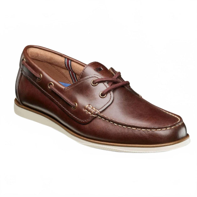 Florsheim Atlantic Moc Toe Boat Shoe Brown 8 2