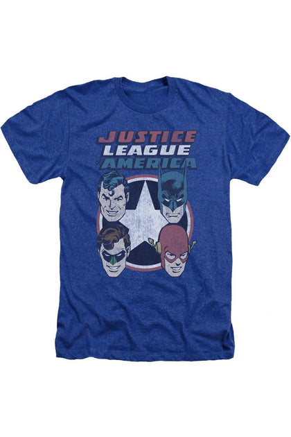 Gildan DC Comics 4 Stars T-Shirt Blue XL 2