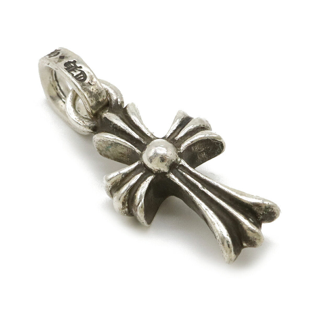 Chrome Hearts Silver Ch Cross Baby Fat Pendant | ShopSimon