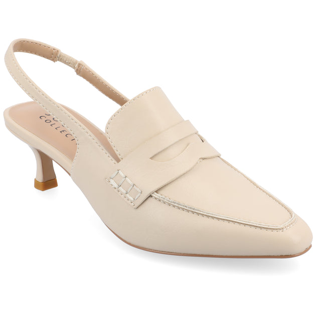 Journee Collection Amory Pumps Beige US 9.5 2