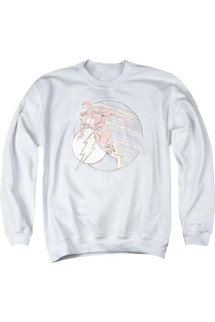 Gildan DC Comics Flash Crewneck Sweatshirt White XX-Large 2