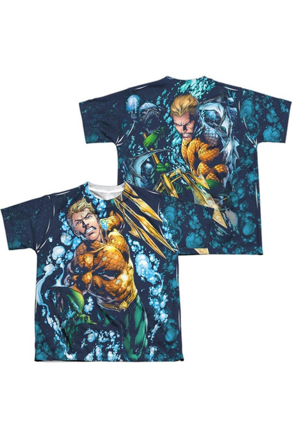 Gildan Justice League Trident Short Sleeve Crew Tee Multi Small 2