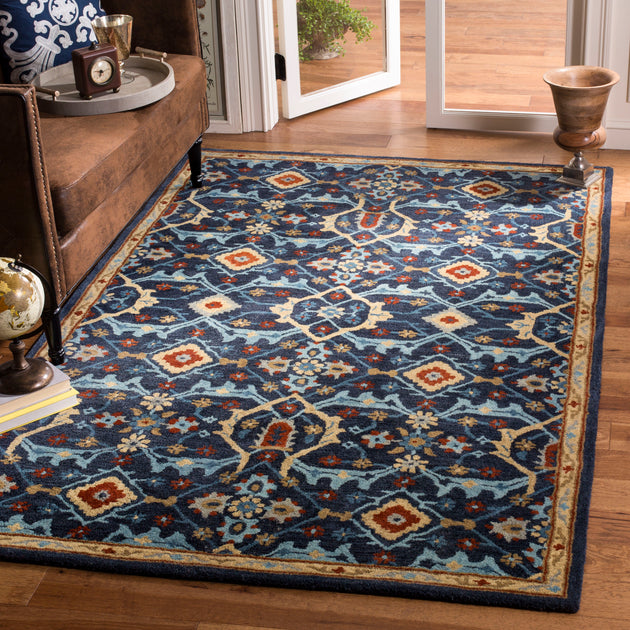 Safavieh HG416 Area Rug Navy Multi 2