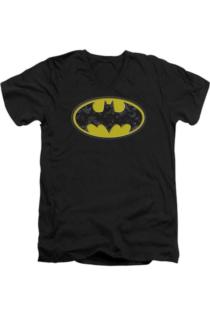 Gildan Batman Bats T-Shirt Schwarz Large 2