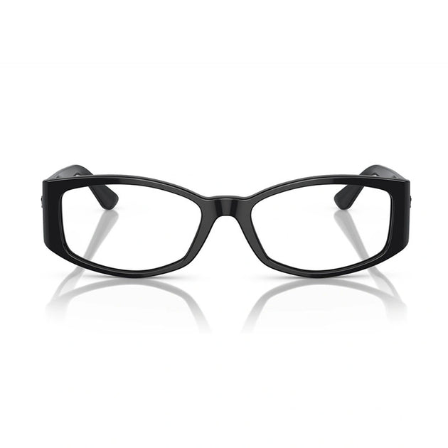 Versace VE33435429 Geometric Eyeglasses Brown One Size 3
