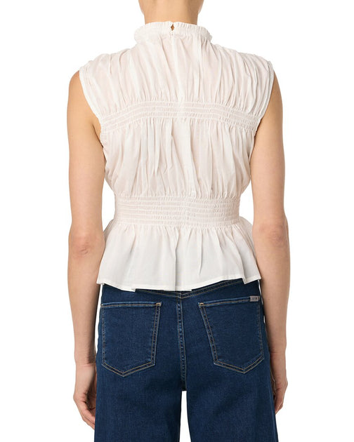 JOE'S Jeans Voile Top White XS 3