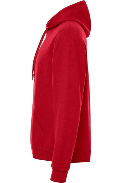 JERZEES Ultimate CVC Hooded Sweatshirt Red XL 4