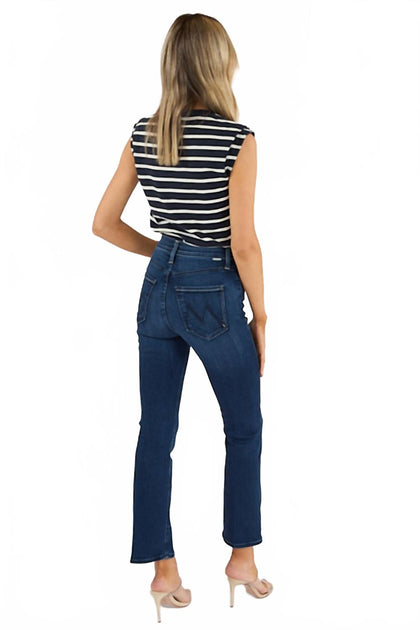 Nation LTD Marina Muscle Tee Blue Small 3