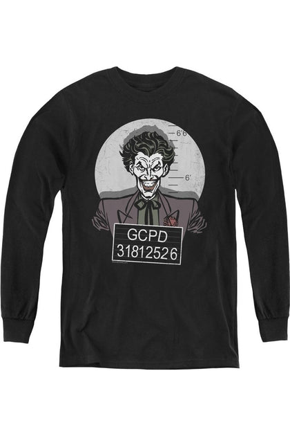 Gildan Batman Busted Jugend Langarmshirt Schwarz XLarge 2