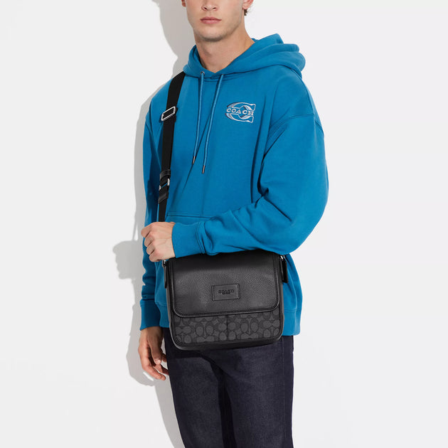 【COACH】Sprint Map Bag 25 In Signature Jacquard ☆ 大人気！ Coach Sprint Map Bag 25 In Signature Jacquard | Brixton Baker