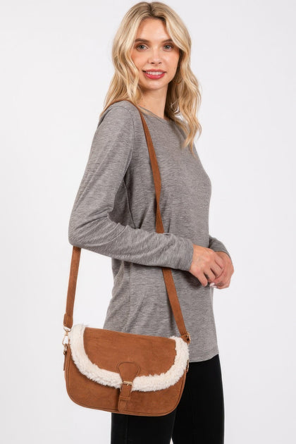 FASHNZFAB Crossbody Bag Black One Size 4