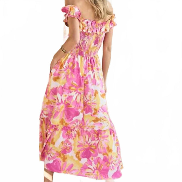 Hailey & Co On Island Time Dress Multi Small 3