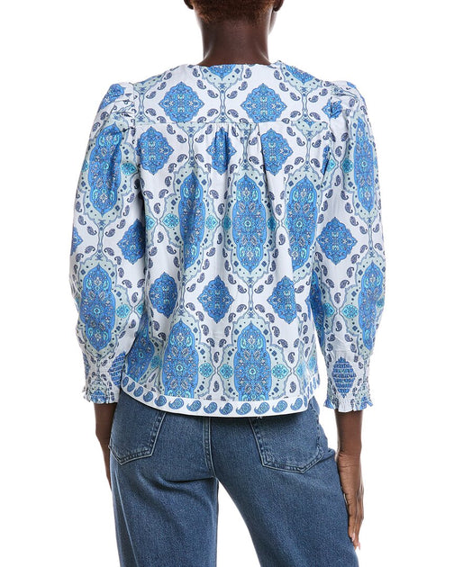 Sail to Sable Tassel Top White Large 3