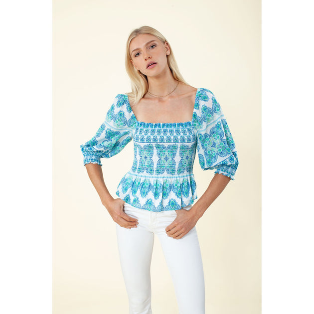 HALE BOB Ottie Voile Top Pink Small 4