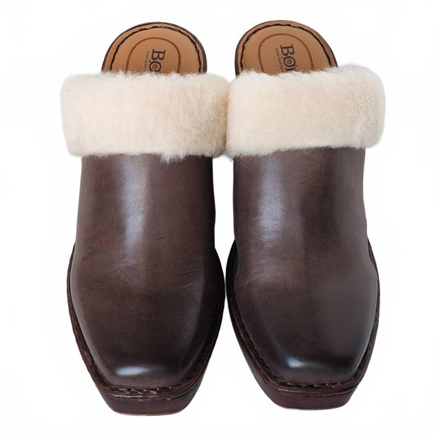 Born Hope Clog Brown US 6 3