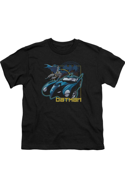 Gildan Batman Nice Wheels T-Shirt Black XLarge 2