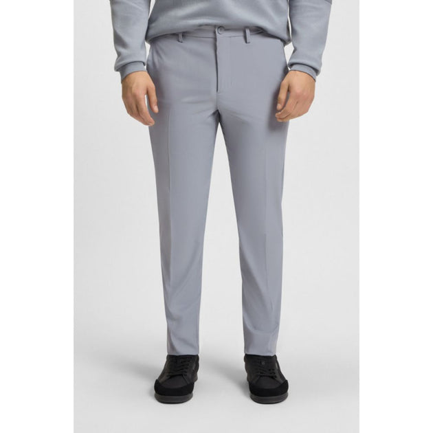 Boss Cuffed Pants Grey Large 4