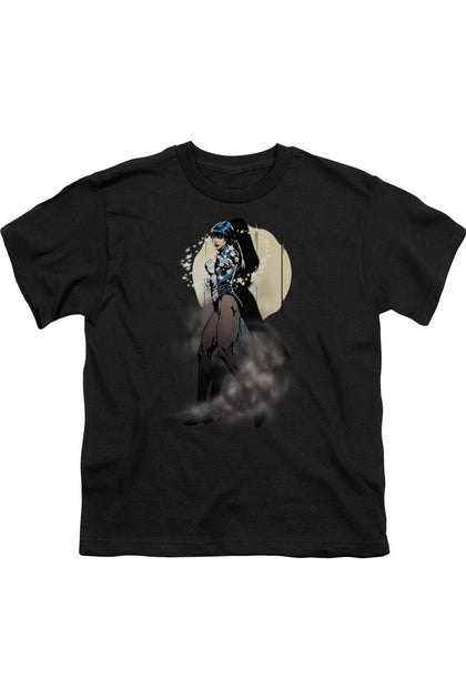 Gildan Justice League Zatanna Illusion T-Shirt Black Small 2