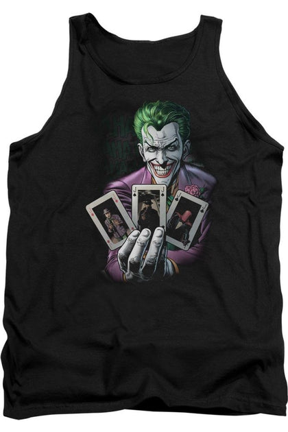 Gildan Batman 3 Of A Kind Tank Top Black Medium 2